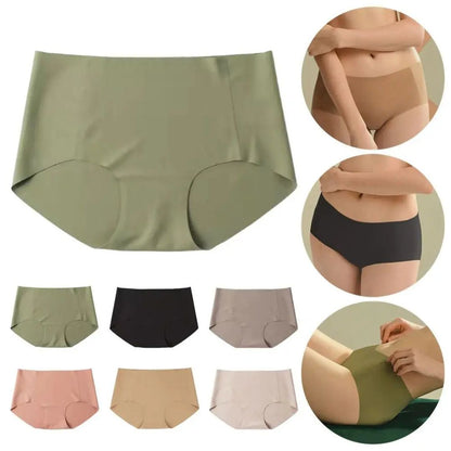Bragas sin costuras de cintura media