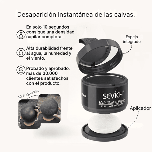 Sevich – Camuflaje Capilar Instantáneo | Acabado Profesional