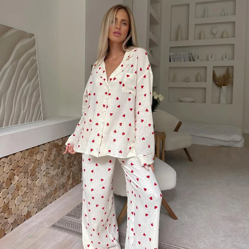 Pijama “Dulce Abrazo” de Algodón