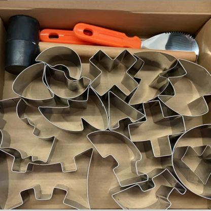 Moldes de Calabaza y Galleta Halloween – Set 7 Piezas Inox