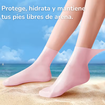 LuxeCare – Calcetines hidratantes anti-grietas para los pies