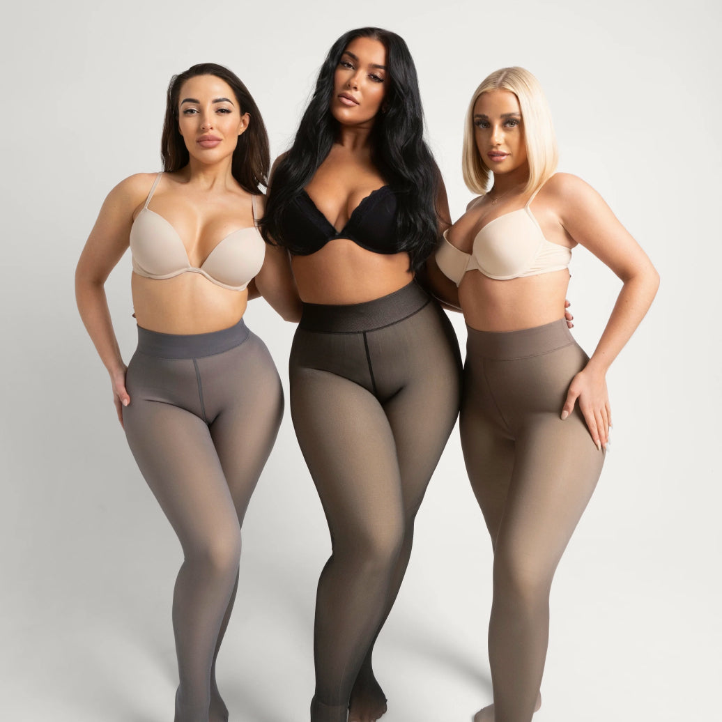 Pantimedia térmica resistente a desgarros con forro polar – Compra 1 y recibe 2 | Promoción de invierno ❄️