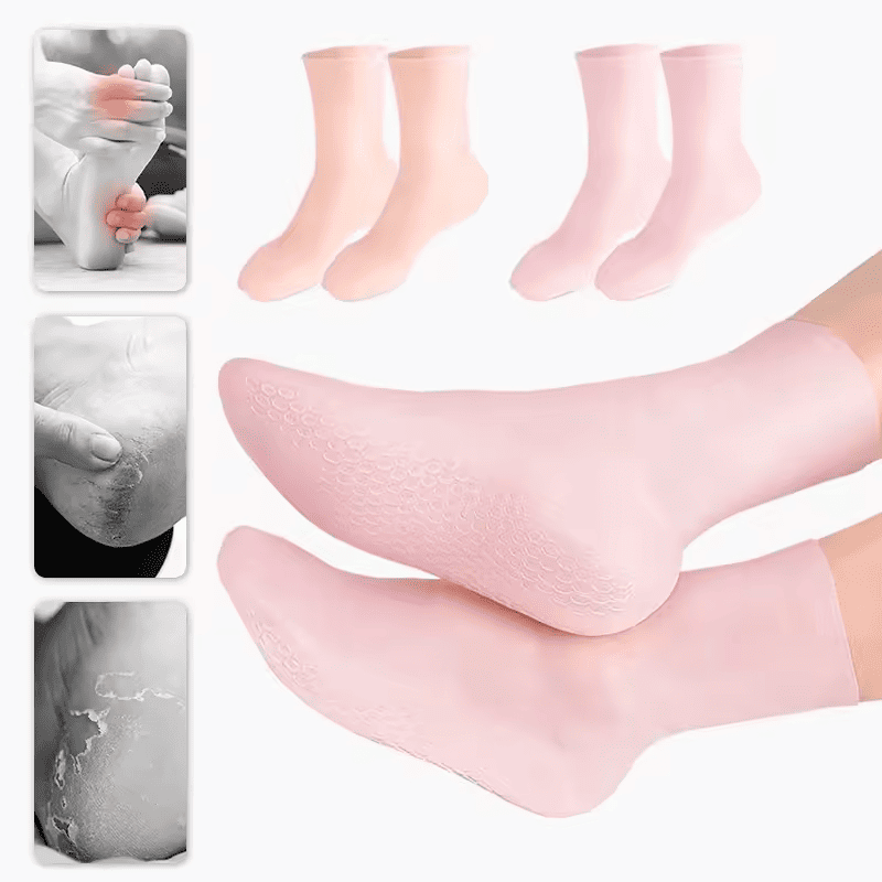 LuxeCare – Calcetines hidratantes anti-grietas para los pies