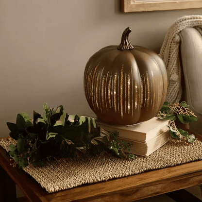 Calabazas de Cristal Iluminadas Starry Night – Encanto y Sofisticación en tu Decoración