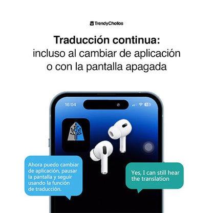 Auriculares Traductores AirPro – Escucha y entiende en cualquier idioma