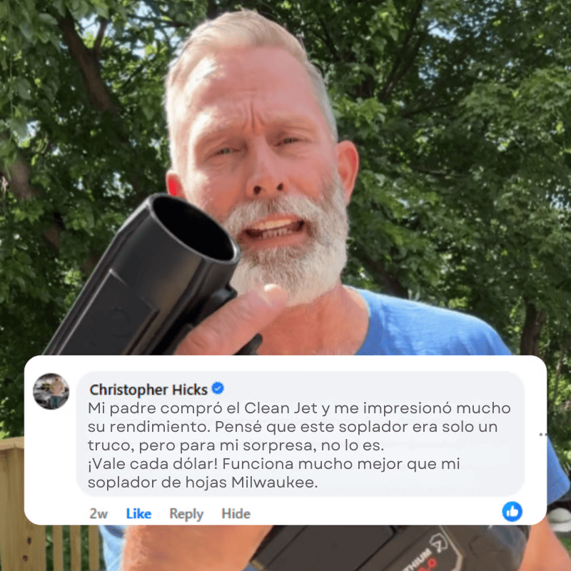 Clean Jet™ Limpieza Rápida